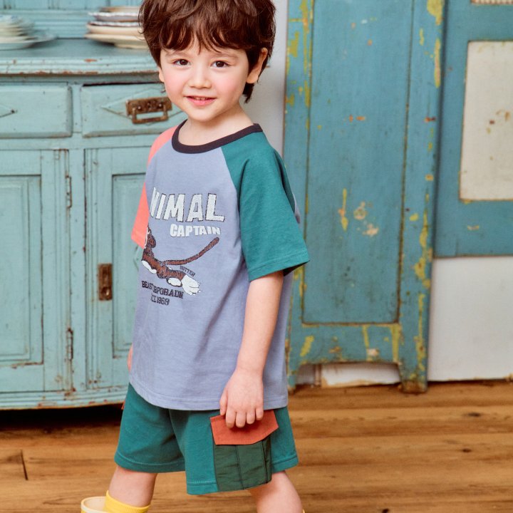 Firstblue - Korean Children Fashion - #stylishchildhood - Mini Cargo Pants - 2