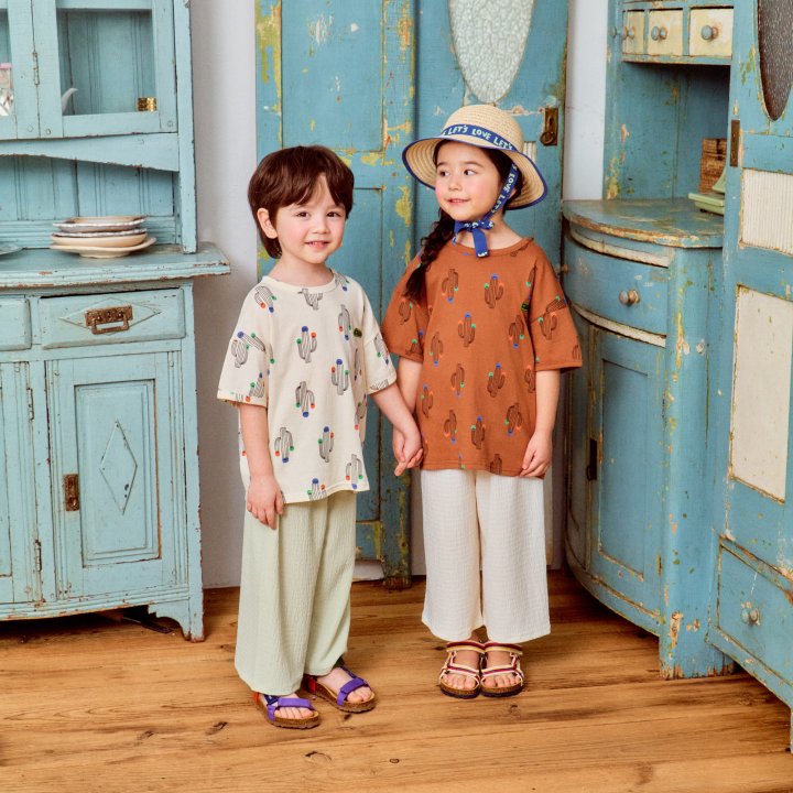 Firstblue - Korean Children Fashion - #toddlerclothing - Fluffy Capri Pants - 3