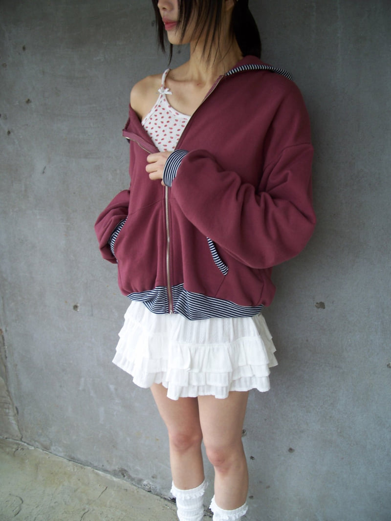 Patt Hood Zip-up by Flash for Women - view 5