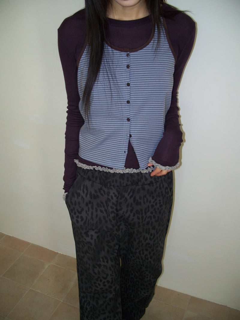Flash - Korean Women Fashion - #momslook - Double Holter Sleeveless Long Tee - 9