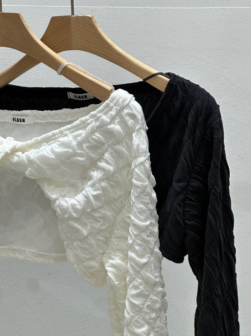Flash - Korean Women Fashion - #momslook - Block Bolero - 2