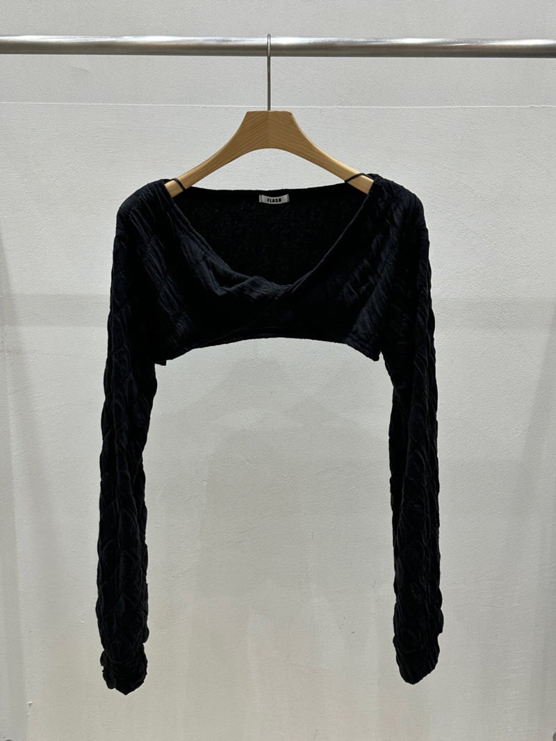 Flash - Korean Women Fashion - #momslook - Block Bolero - 6