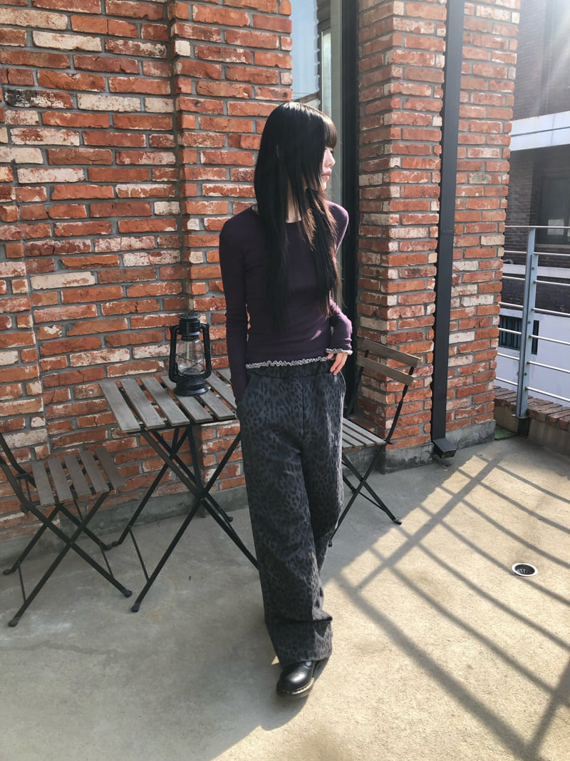 Flash - Korean Women Fashion - #momslook - Jenny Leopard Pants - 7