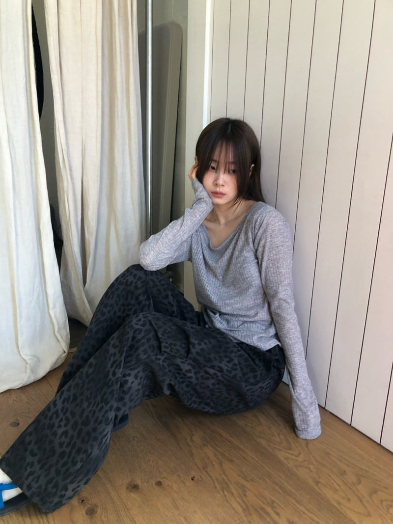 Flash - Korean Women Fashion - #pursuepretty - Jenny Leopard Pants - 12