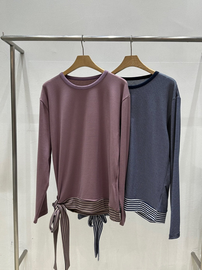 Flash - Korean Women Fashion - #thelittlethings - Kkomo Ribbon Tee