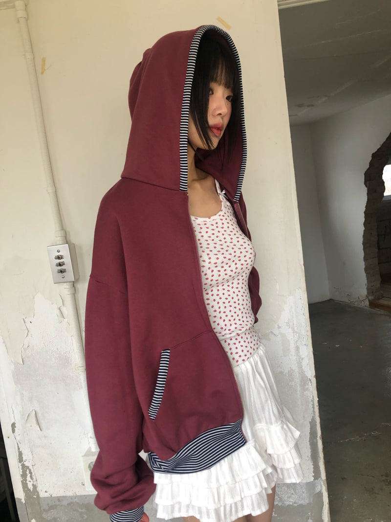 Patt Hood Zip-up by Flash for Women - view 6