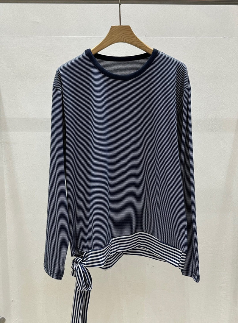 Flash - Korean Women Fashion - #womensfashion - Kkomo Ribbon Tee - 3