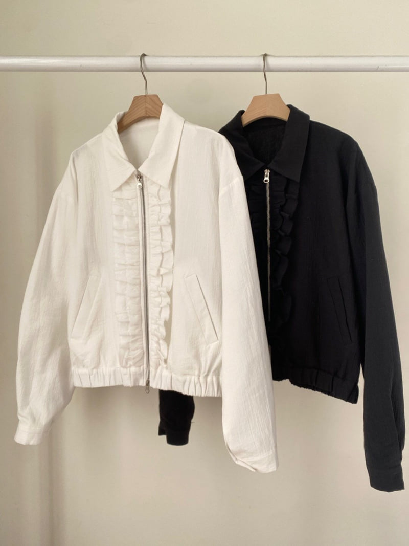 Flash - Korean Women Fashion - #womensfashion - Sunny Frill Jumper