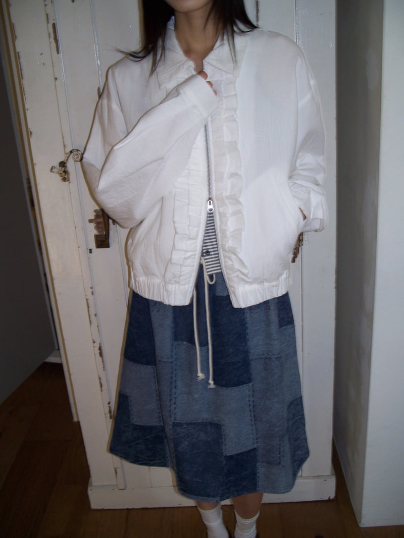 Flash - Korean Women Fashion - #womensfashion - Sunny Frill Jumper - 7