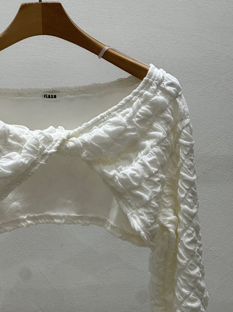 Flash - Korean Women Fashion - #womensfashion - Block Bolero - 5
