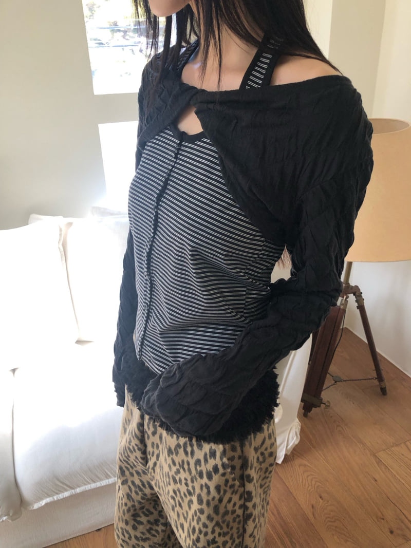 Flash - Korean Women Fashion - #womensfashion - Block Bolero - 7