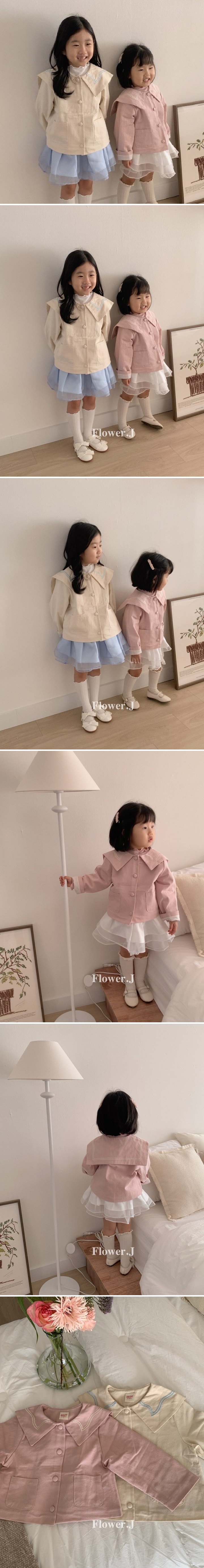 Flower J - Korean Children Fashion - #kidsshorts - Sera Jacket