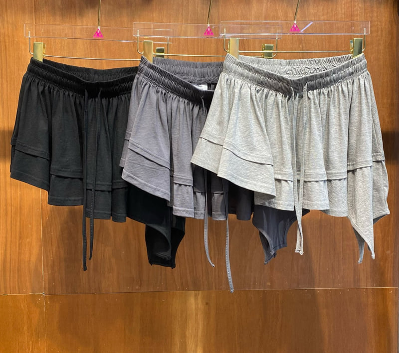 Gavara Market - Korean Women Fashion - #momslook - Clam Layered Skirt