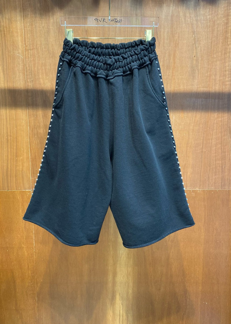 Gavara Market - Korean Women Fashion - #momslook - Studded Pants - 2