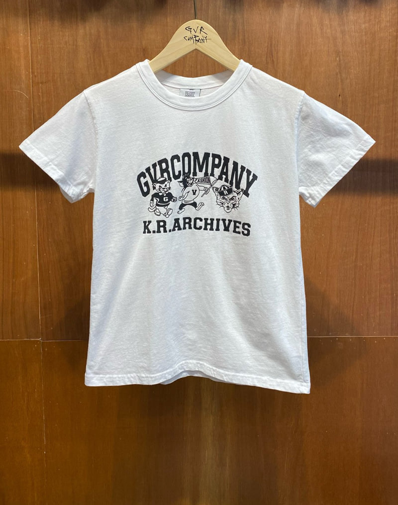 Gavara Market - Korean Women Fashion - #womensfashion - Archive Pigment Short Sleeve Tee - 4