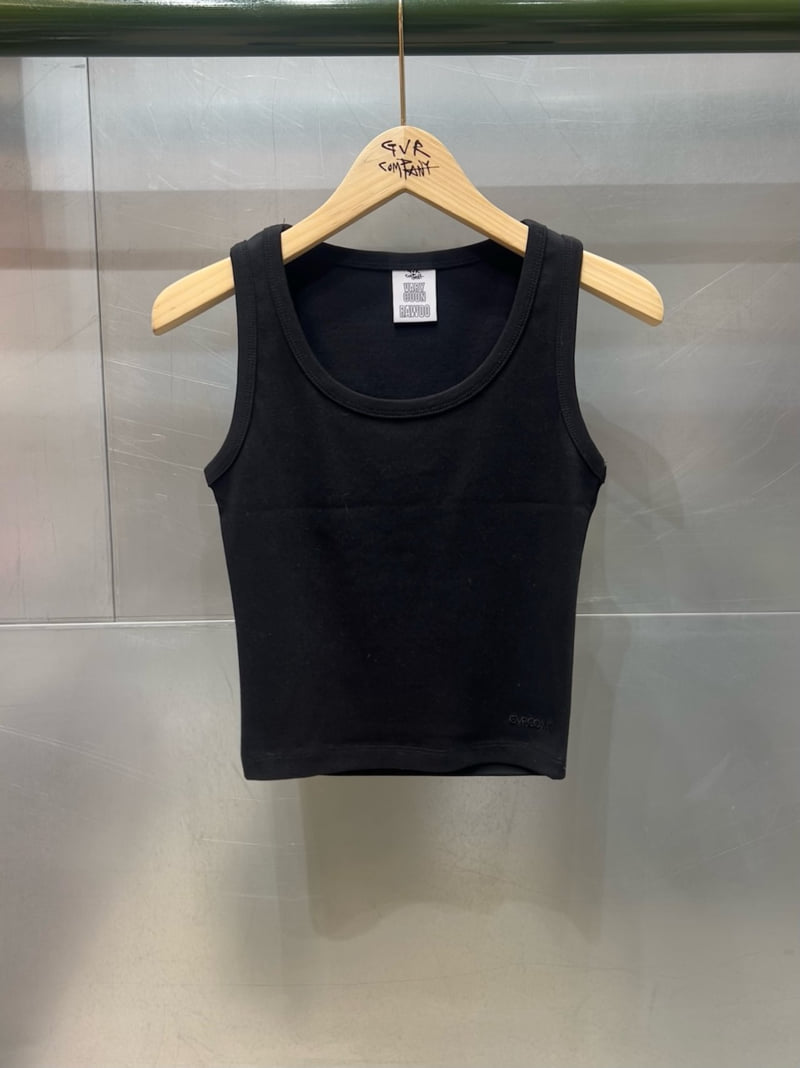 Gavara Market - Korean Women Fashion - #momslook - B1 Crop Sleeveless - 6
