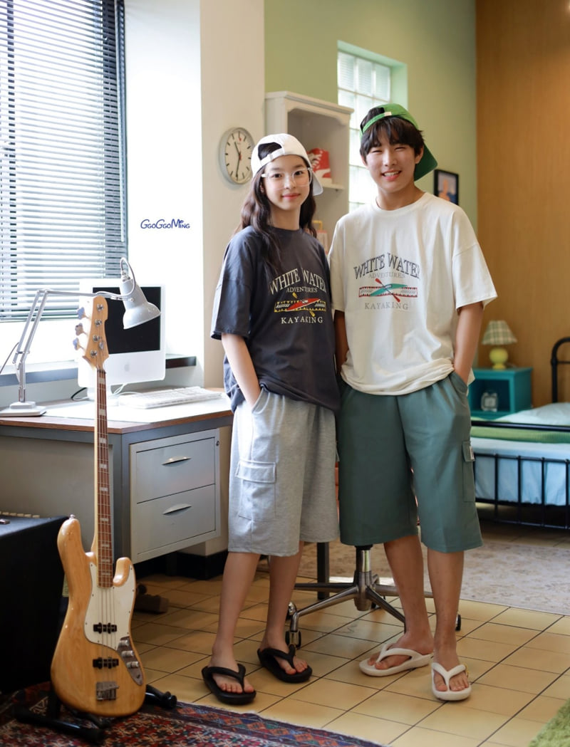 Ggoggoming - Korean Children Fashion - #childofig - Adventure Short Sleeve Tee - 7