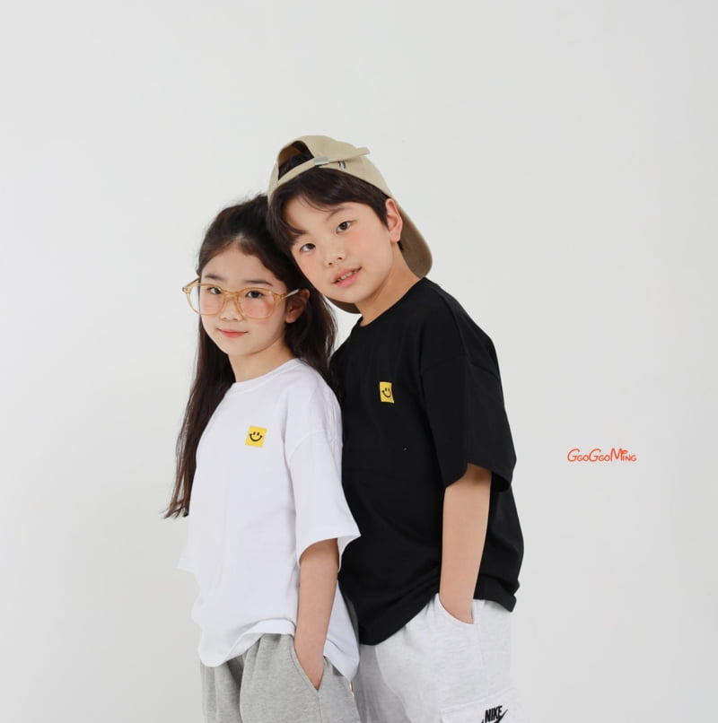 Ggoggoming - Korean Women Fashion - #restrostyle - Happy Tee Set (Junior Adult)