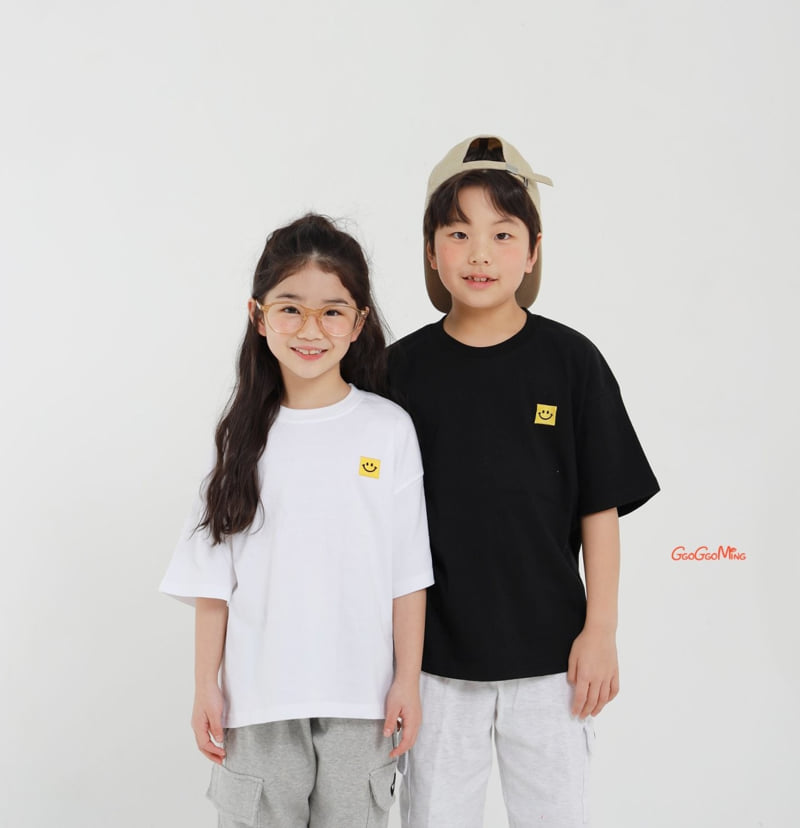 Ggoggoming - Korean Women Fashion - #shopsmall - Happy Tee Set (Junior Adult) - 4