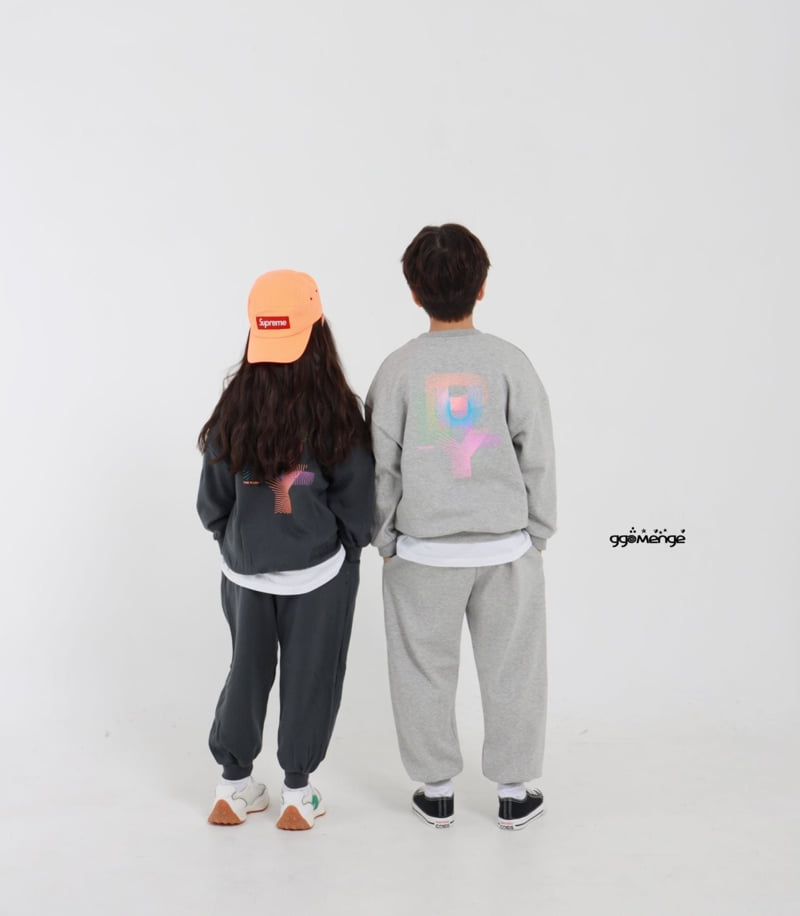 Ggomenge - Korean Children Fashion - #kidsstore - Round Top Bottom Set - 4