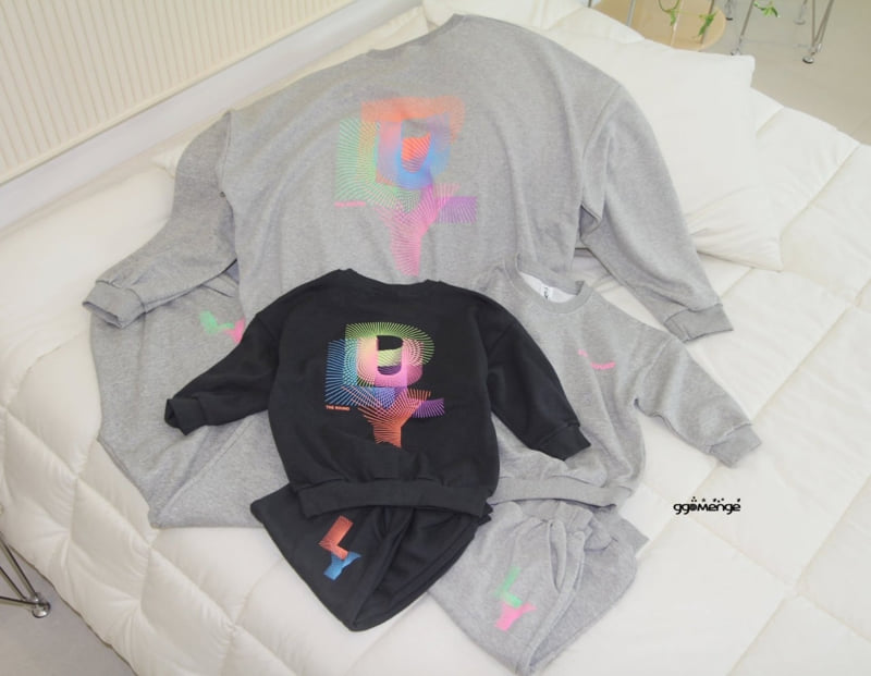 Ggomenge - Korean Children Fashion - #minifashionista - Round Top Bottom Set - 8