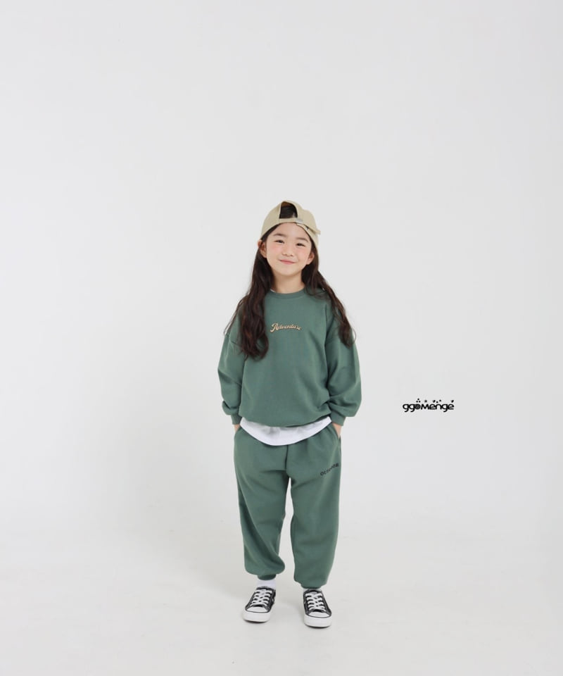 Ggomenge - Korean Children Fashion - #minifashionista - Adventure Top Bottom Set - 6