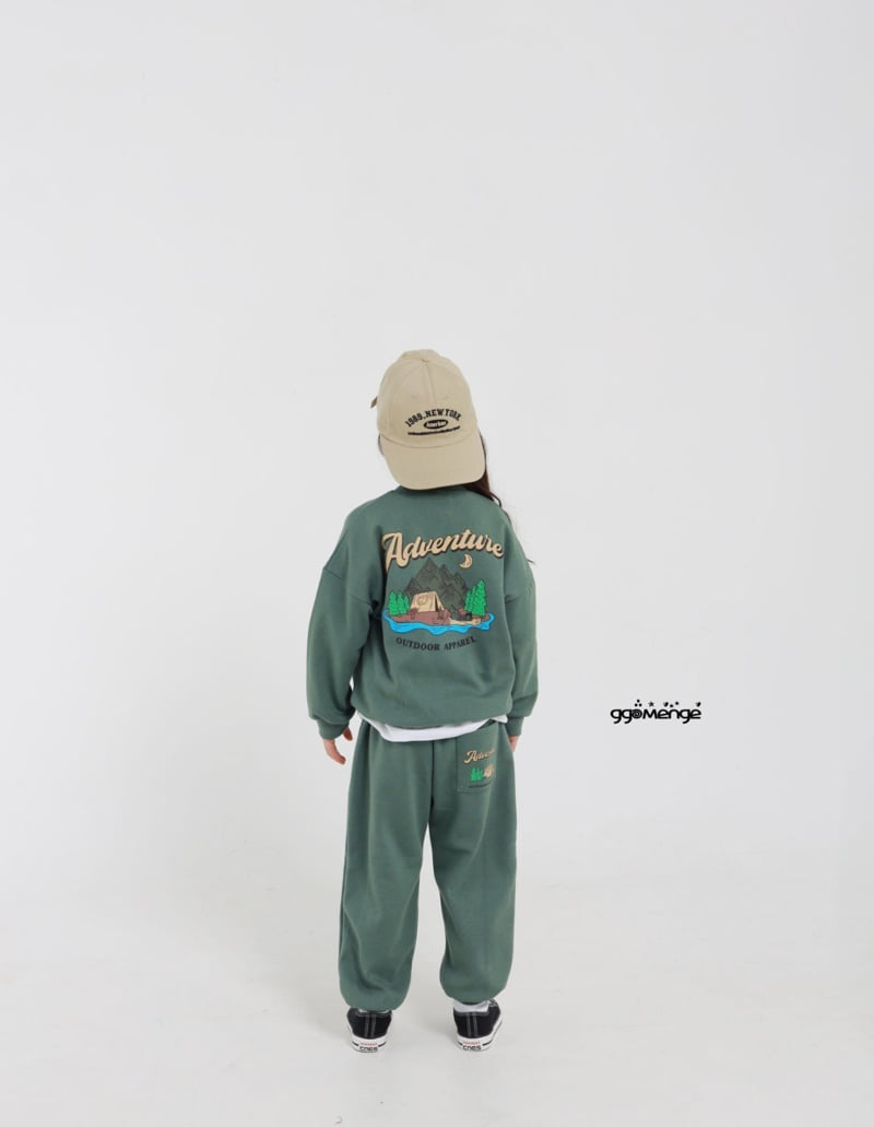 Ggomenge - Korean Children Fashion - #todddlerfashion - Adventure Top Bottom Set - 8