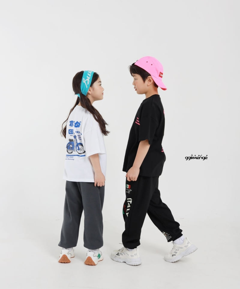 Ggomenge - Korean Women Fashion - #momslook - Adult Curve Short Sleeve Tee - 8