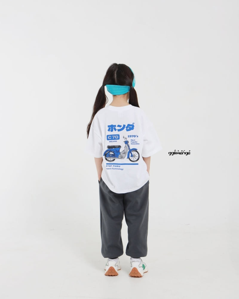 Ggomenge - Korean Women Fashion - #shopsmall - Adult Curve Short Sleeve Tee - 5