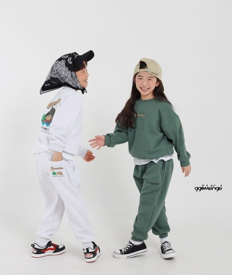 Ggomenge - Korean Women Fashion - #shopsmall - Adult Adventure Top Bottom Set