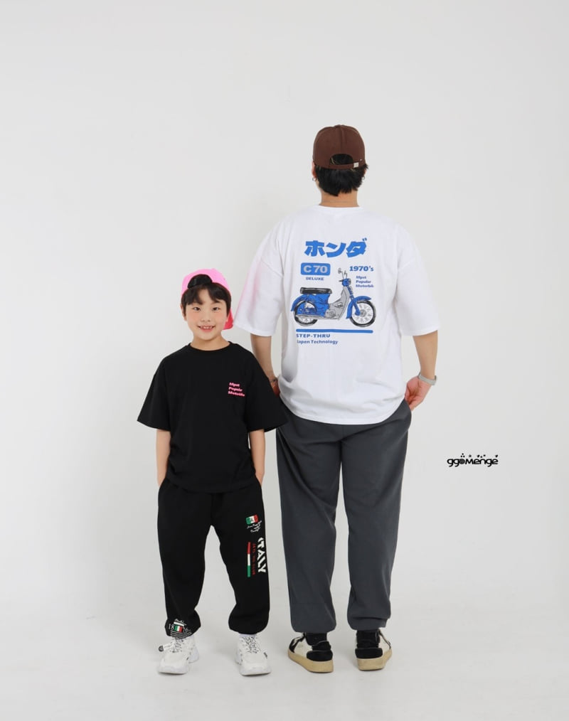 Ggomenge - Korean Women Fashion - #thatsdarling - Adult Curve Short Sleeve Tee - 6