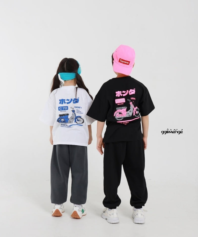 Ggomenge - Korean Women Fashion - #vintagekidsstyle - Adult Curve Short Sleeve Tee