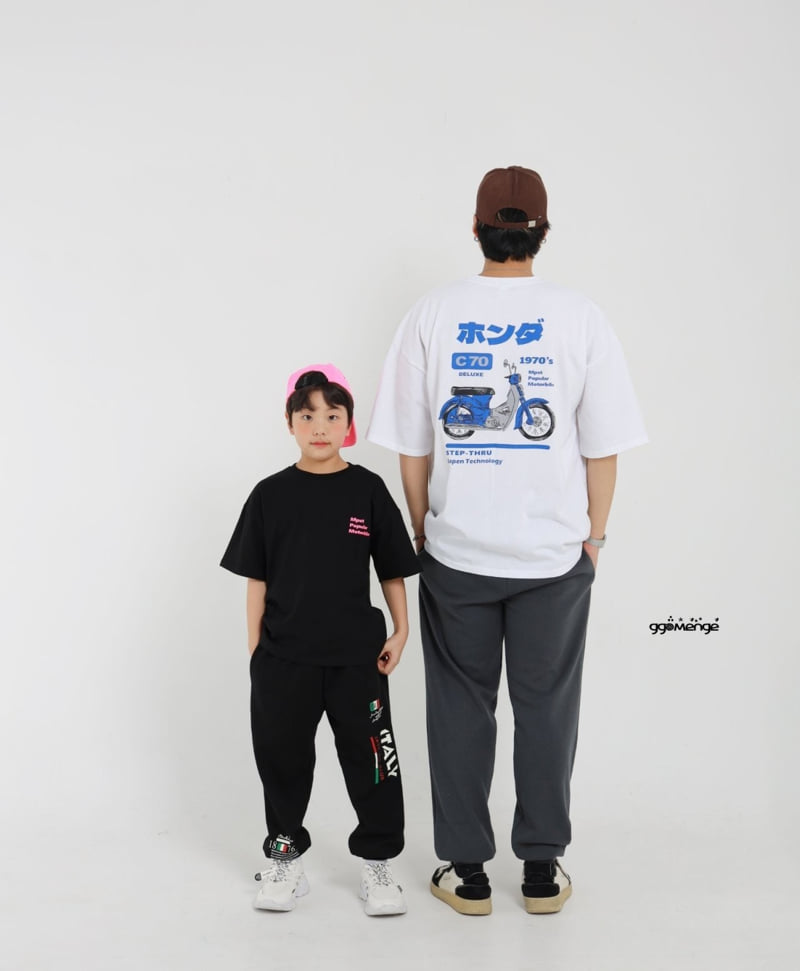 Ggomenge - Korean Women Fashion - #womensfashion - Adult Curve Short Sleeve Tee - 11