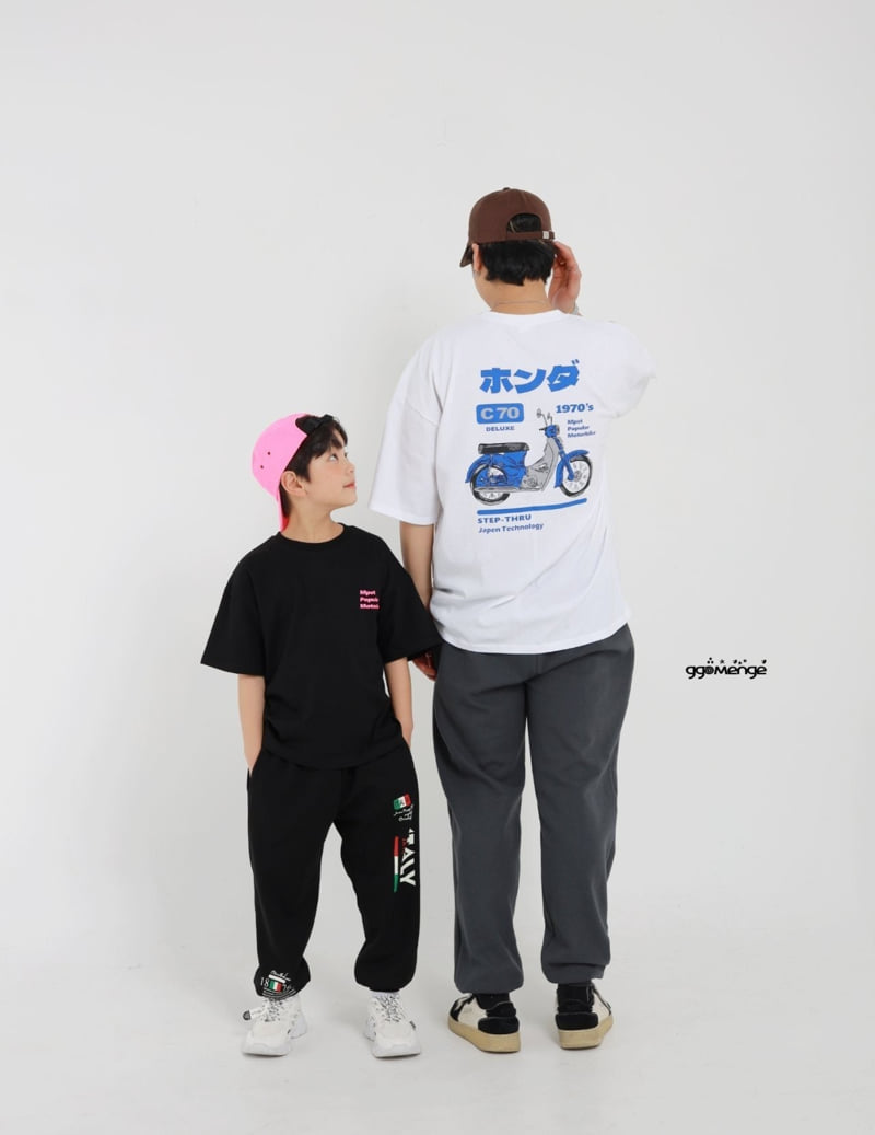 Ggomenge - Korean Women Fashion - #womensfashion - Adult Curve Short Sleeve Tee - 9
