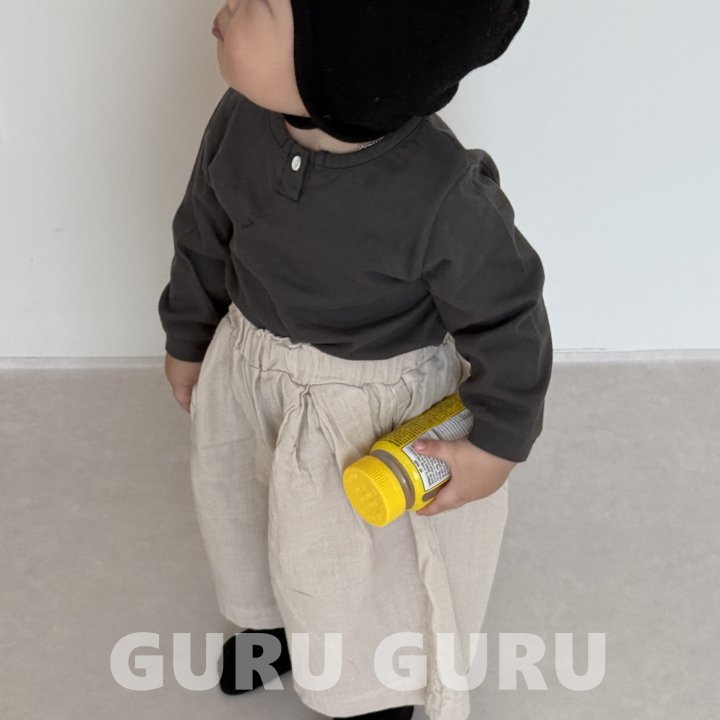 Guru Guru - Korean Baby Fashion - #babyboutique - Button Tee - 8