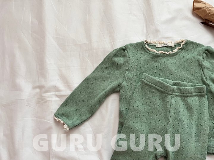 Guru Guru - Korean Baby Fashion - #babyfashion - Emily Set - 3