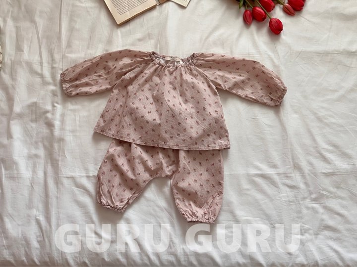 Guru Guru - Korean Baby Fashion - #babyfever - Flora Set - 5