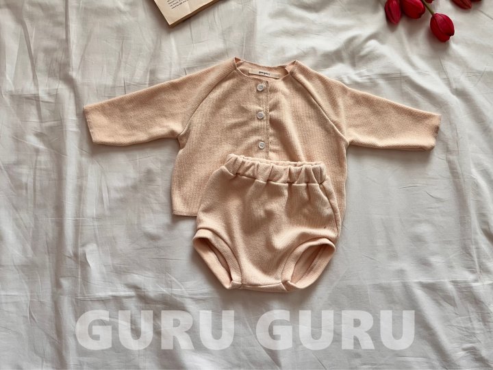 Guru Guru - Korean Baby Fashion - #babyfever - Quing Set - 2