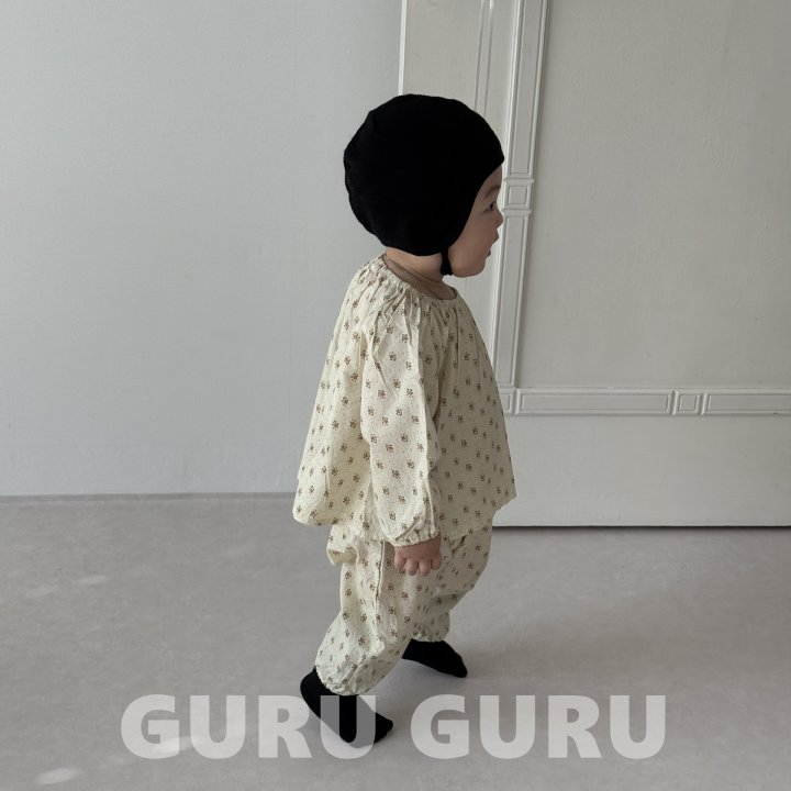 Guru Guru - Korean Baby Fashion - #babylifestyle - Flora Set - 7