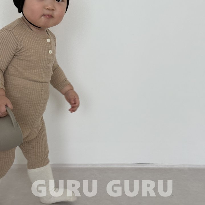 Guru Guru - Korean Baby Fashion - #babyoninstagram - Modal Set - 6