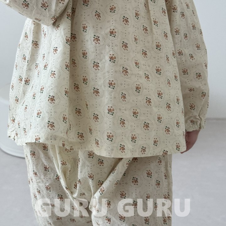 Guru Guru - Korean Baby Fashion - #babyootd - Flora Set - 9