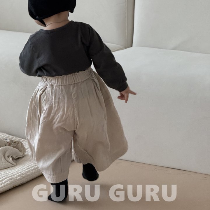Guru Guru - Korean Baby Fashion - #babyootd - Wide Pants - 3