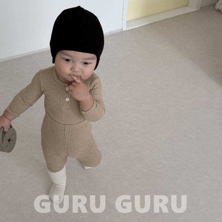 Guru Guru - Korean Baby Fashion - #babyoutfit - Modal Set - 8