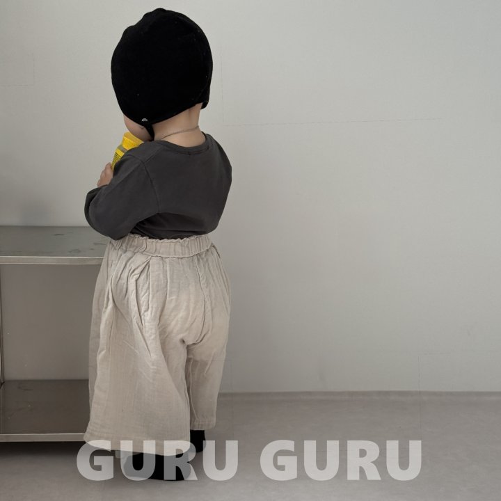 Guru Guru - Korean Baby Fashion - #babyootd - Wide Pants - 4