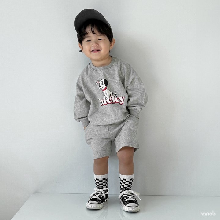Hanab - Korean Children Fashion - #Kfashion4kids - Lucky D Shorts set - 5
