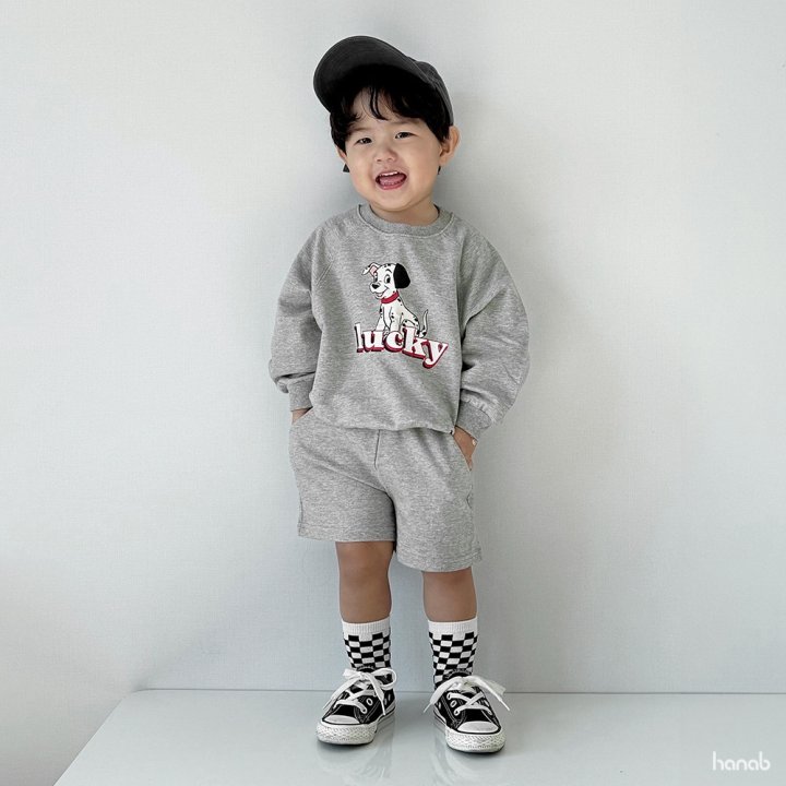 Hanab - Korean Children Fashion - #fashionkids - Lucky D Shorts set