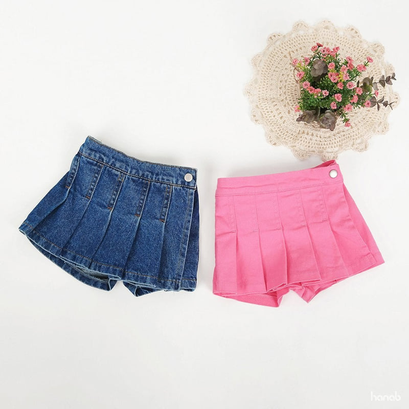 Hanab - Korean Children Fashion - #stylishchildhood - Pleated Skirt Pants - 11