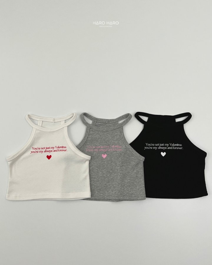 Haro Haro - Korean Children Fashion - #Kfashion4kids - Valentine Halter Neck - 3