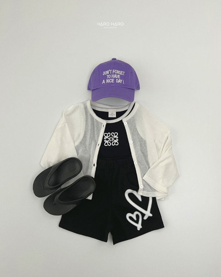 Haro Haro - Korean Children Fashion - #Kfashion4kids - (1+1) Daily Linen Cardigan - 9
