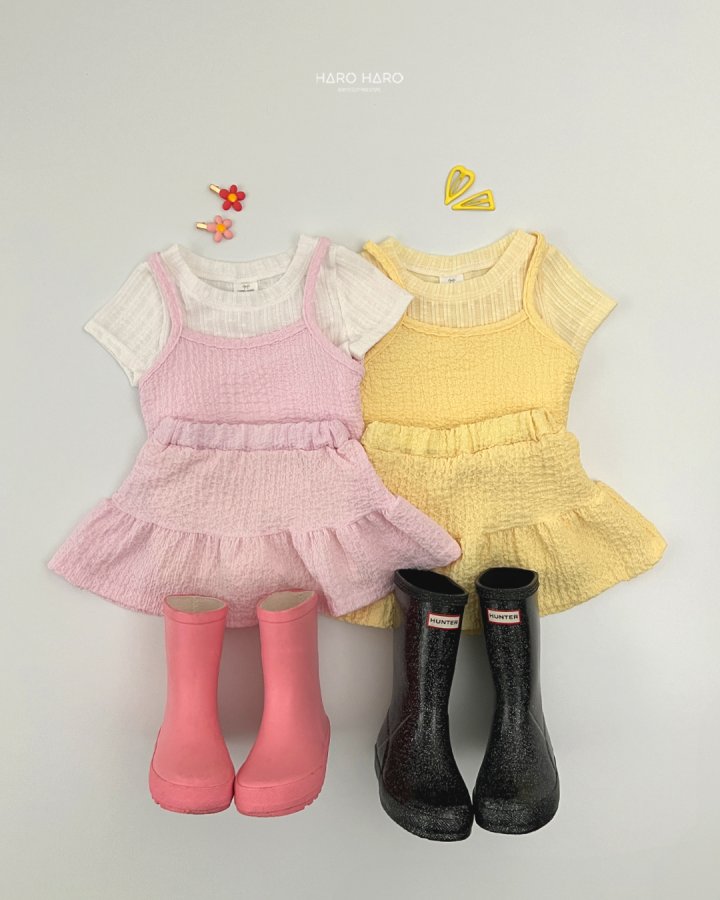 Haro Haro - Korean Children Fashion - #childofig - Peach Bustier - 11